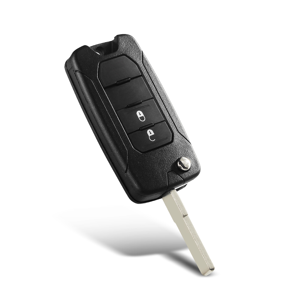 KEYYOU 2/3/4 Tasten Für Jeep Wrangler Renegade 2015-2018 Flip Remote Auto Schlüssel Fall SIP22 Klinge Ersatz gehäuse – Detail 7