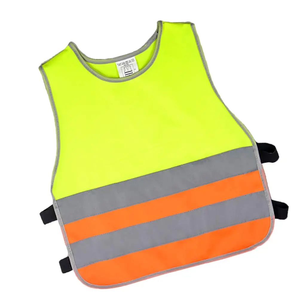 High Visibility Student Child Student Reflective Kids Vest Scooter Cycling