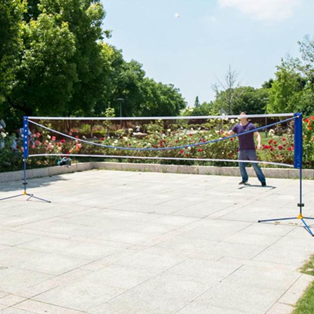 Rete Da Pallavolo Per Giardino SIVENKE Rete Da Badminton In Nylon Per - 5
