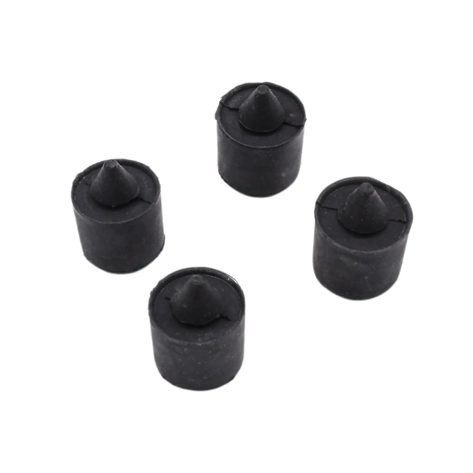 4 Pieces Car 16.5mm Exterior Rubber Bumpers W705903S300 for Ford F-150