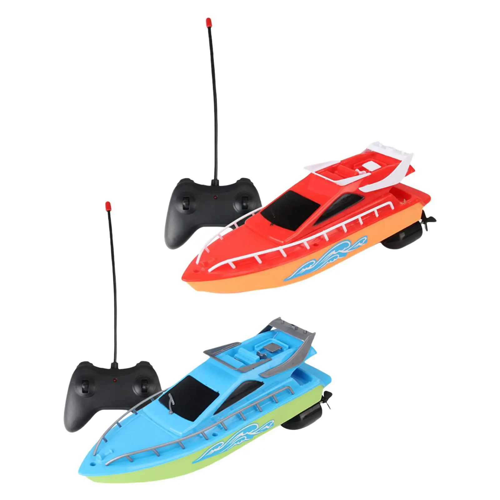 Wireless RC Racing Boat Ship Toy Electric Plastic for Kids Adult Children