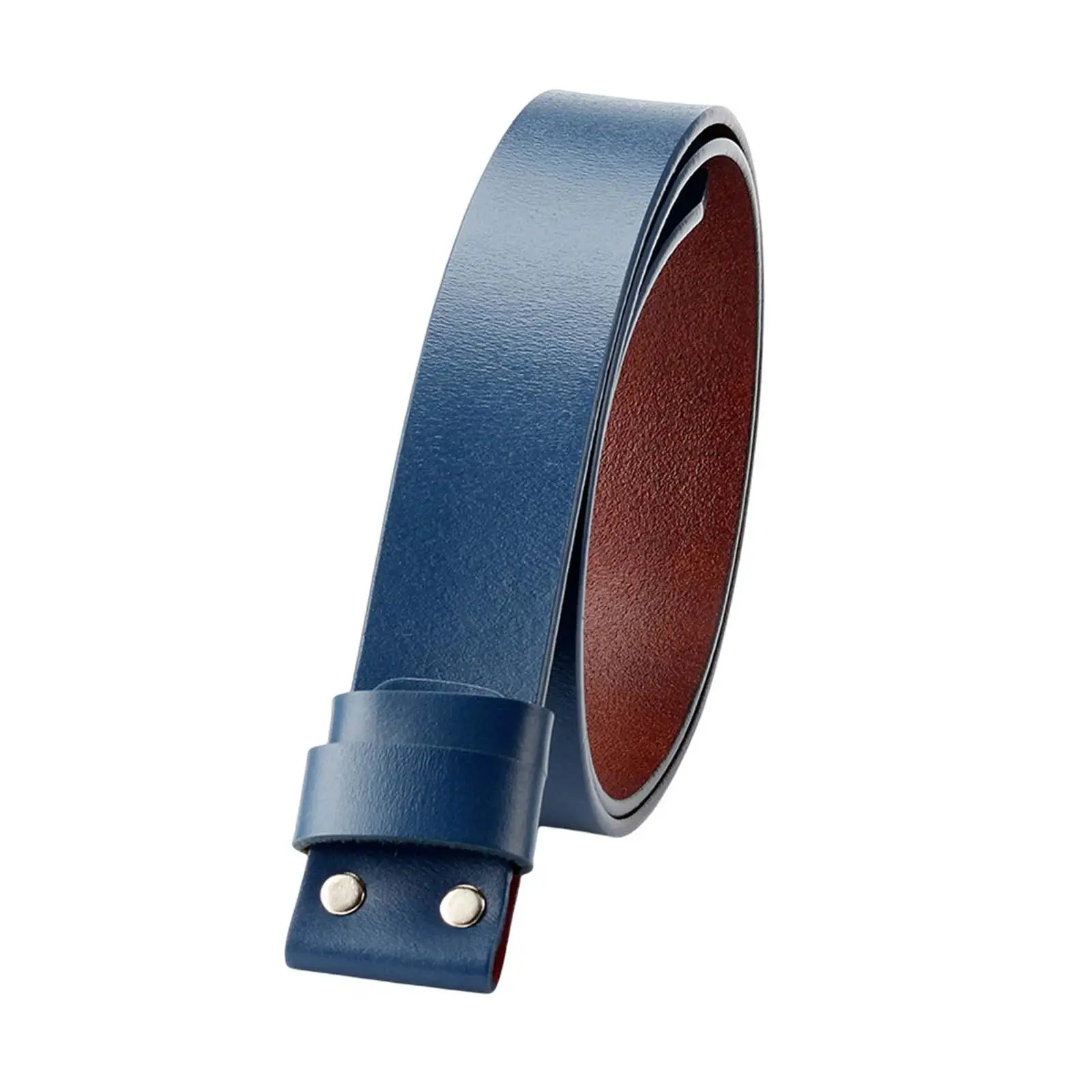 No Buckle Belt Western Replacement Belt Strap for Replacement Trousers Jeans