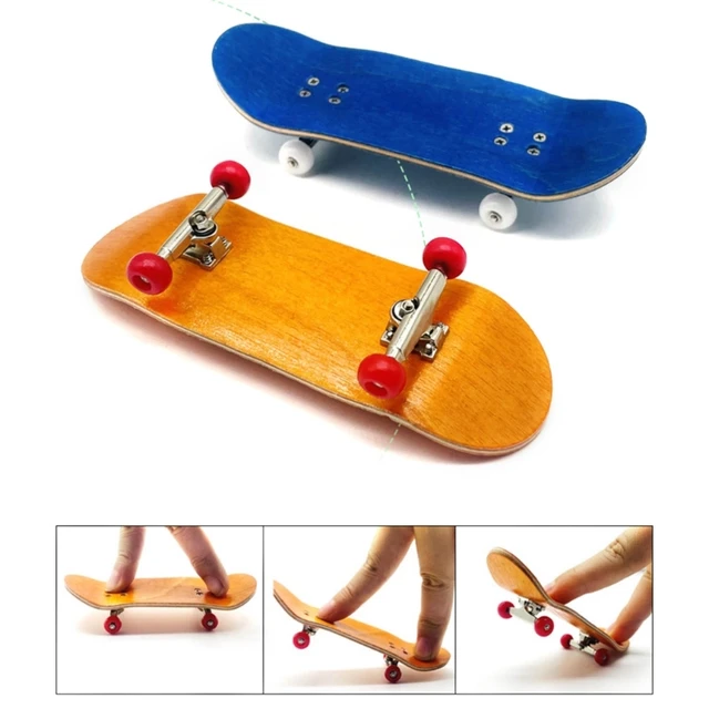 EVERY- 1 conjunto de skate de madeira para skate de dedo, jogos