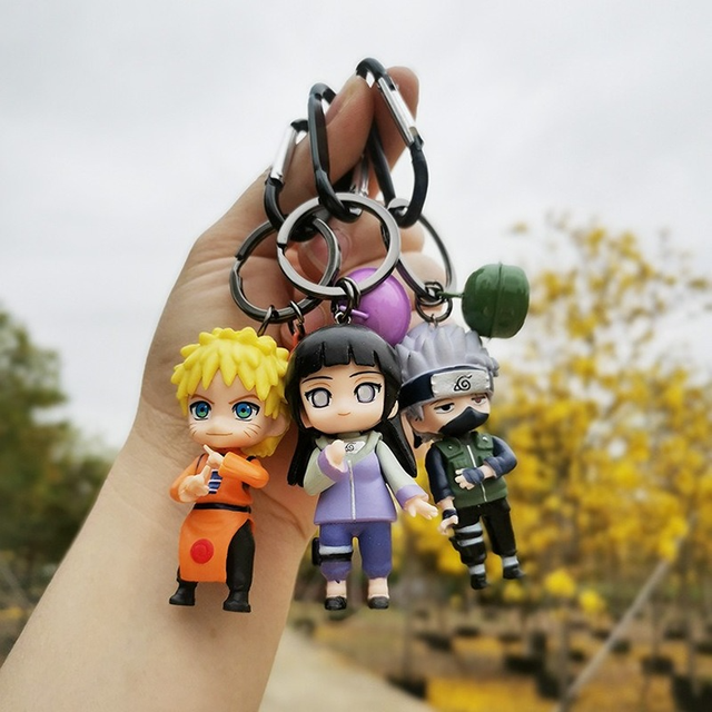 PATPAT Naruto Keychain, Anime Keychain, Cute Keychains, Anime Accessories,  Naruto Uzumaki Figures Keychain Collection (Naruto Uzumaki)