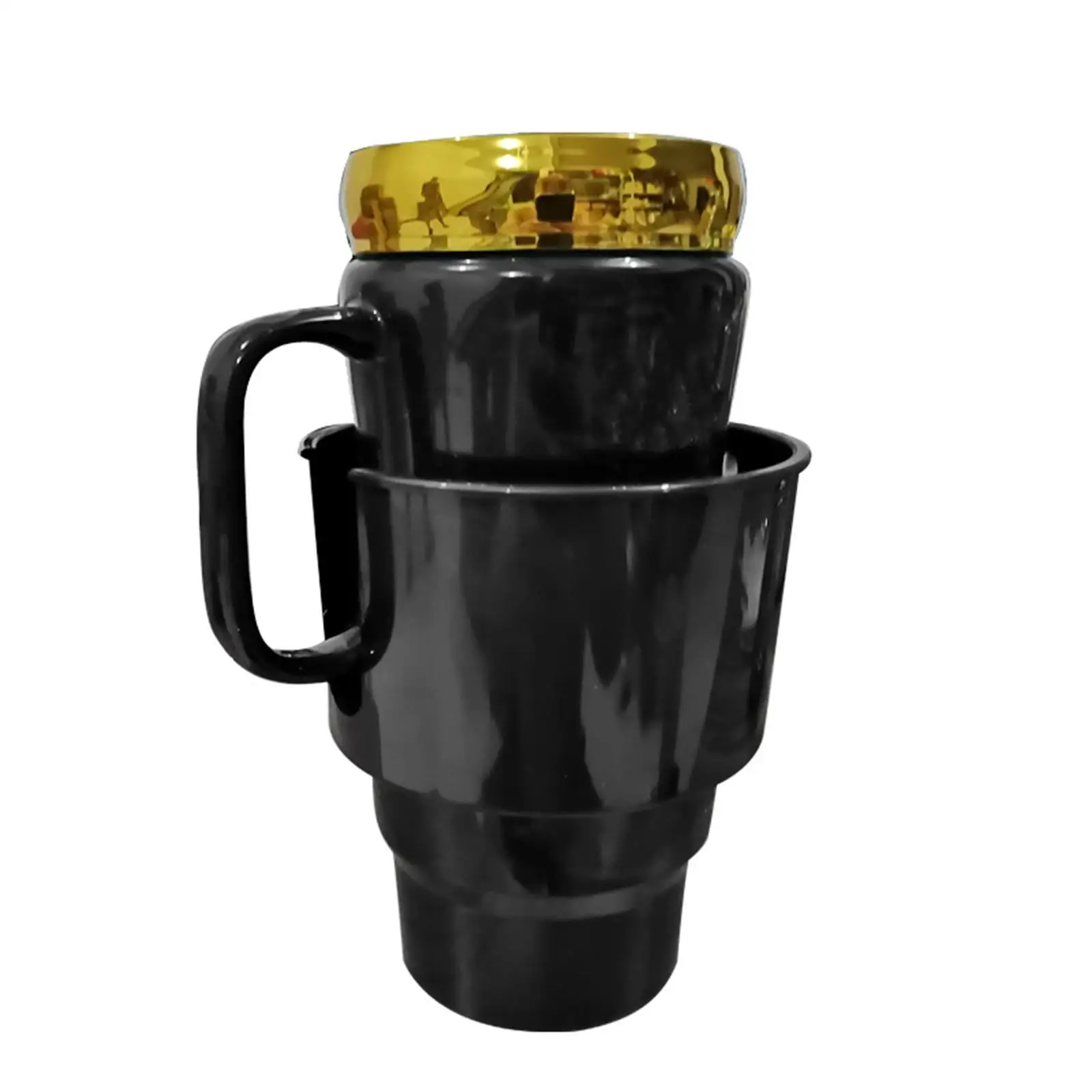 Car Water Cup Holder u shape Slot Design Car Cup Holder Insert for Mugs Beverages