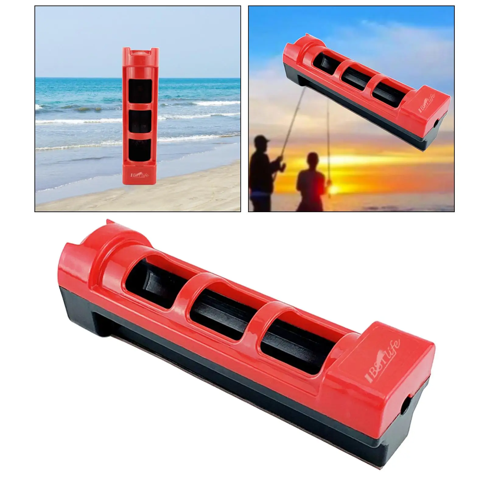 Self Adhesive Pole Boat 1 Rod Holder Storage Organizer for Yacht Truck Wall