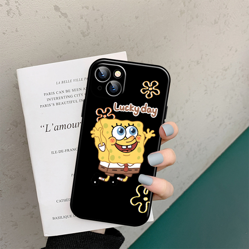 iphone 13 pro max wallet case Cartoon Anime SpongeBob Phone Case For iPhone Xr Phone X Xr Xs 6 6s 8 Plus SE 2020 11 12 13 Max Pro Mini 7 7P Tok7 Cool Elecom 13 pro max case