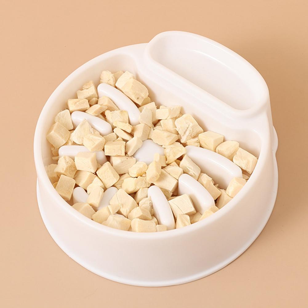 Title 2, Pet Slow Food Bowl Cartoon Shape Round Choke-pr...