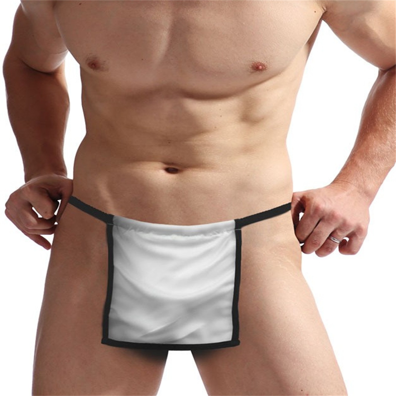 Description Picture 3 of itemSexy Breathable Underwear Briefs Men Sexy Underpants Cotton  Panties Underpants Man For Family Breathable Sexy Cover Up