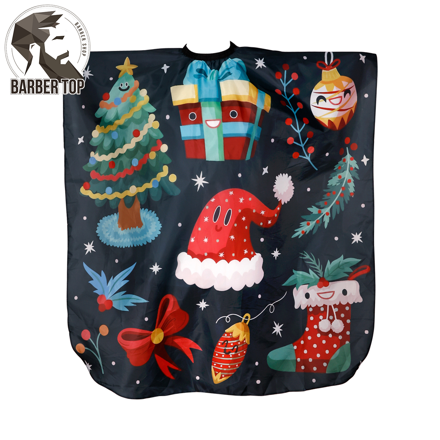 Best of Christmas Kids Hairdressing Cape Hairdresser Cartoon Pattern Hair Styling Gown Barber Shop Household Child Haircut Cape Apron Reviews & Tips