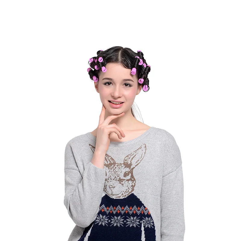 Description Picture 5 of itemPerm Rods and 10 Pieces Hair Rollers with Hair Cold Wave Rods Hair Curler for Women Long Short Hair