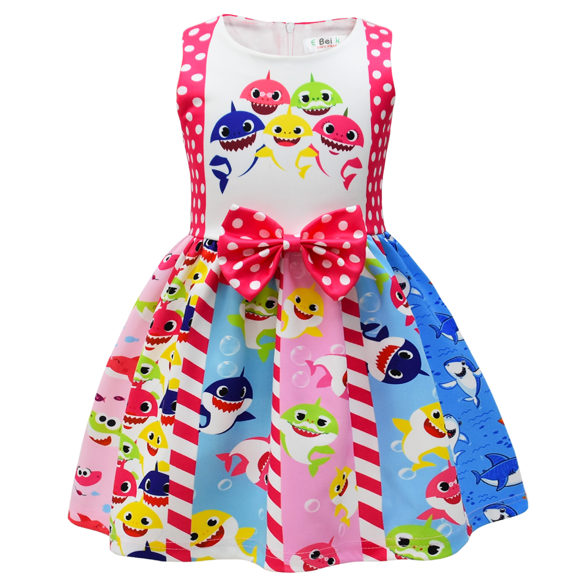 Children Dress Girl Baby Shark | Baby Shark Boutique Dress | Baby Shark  Birthday Dress - Cosplay Costumes - Aliexpress