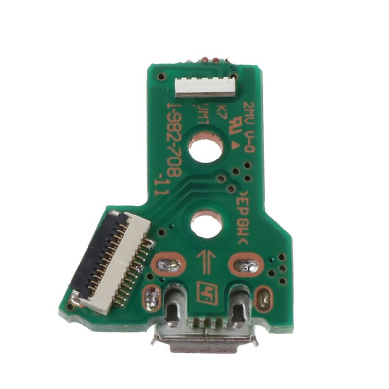 JDS-055 USB-Ladeans chluss buchse 12 Pin Flex band kabel mit Board & Schrauben dreher für Dualshock 4 Controller – Detail 6