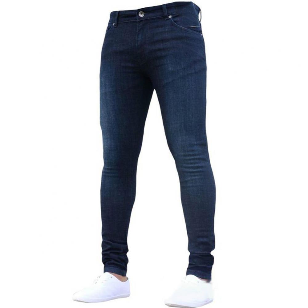 Title 2, Slim Fit Men Trousers Long Fashion Skinny Jeans...