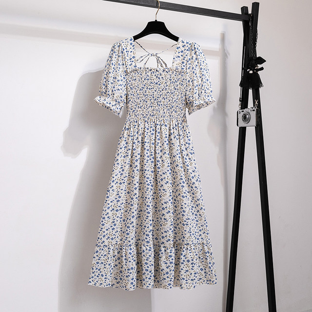 Cheap Summer Dress Chiffon Floral Dresses Women Summer