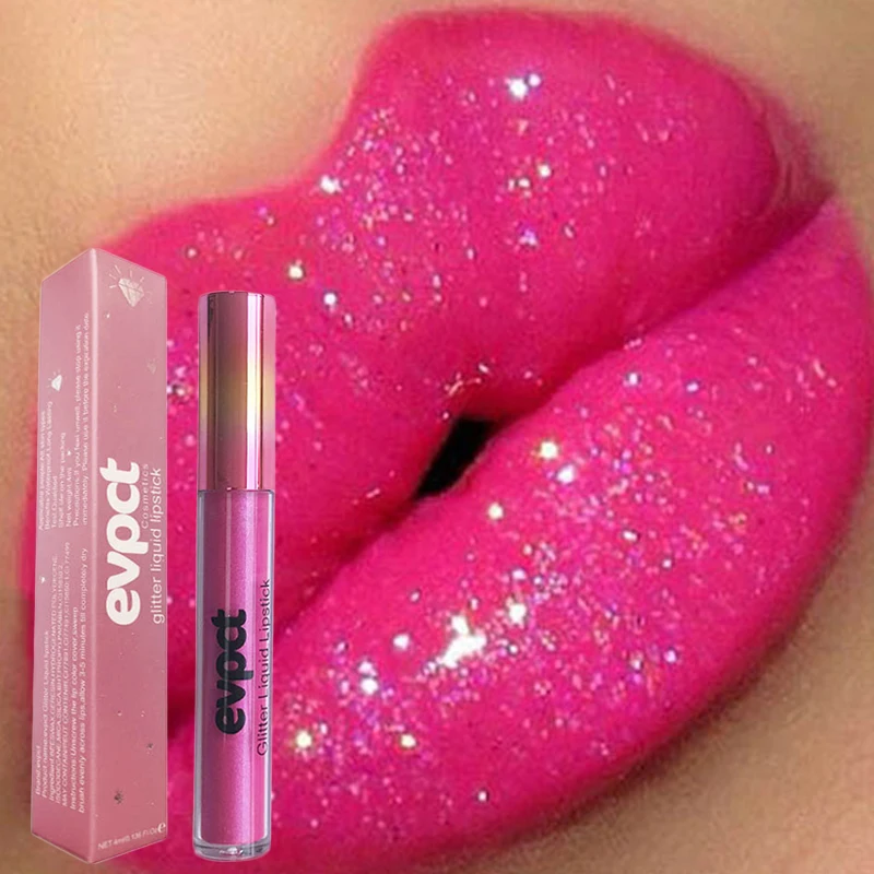 Best of Waterproof Diamond Shimmer Glitter Lip Gloss 18 Colors Matte Glitter Liquid Lipstick Diamond Pearl Colour Lip Gloss Sexy Make Up Reviews & Tips