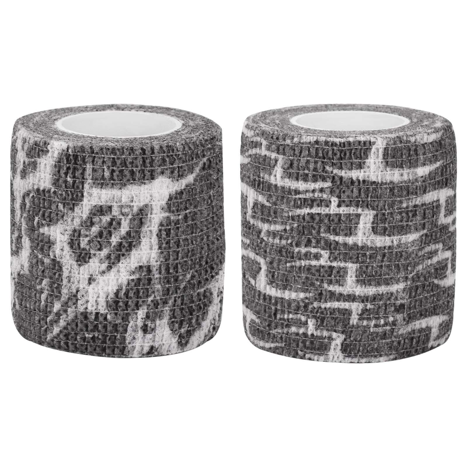 2Pcs Self Adhesive Bandage Wrap Multi Function Athletic Elastic Cohesive Bandage Tattoo Grip Cover Wrap for Animals Dogs Cats