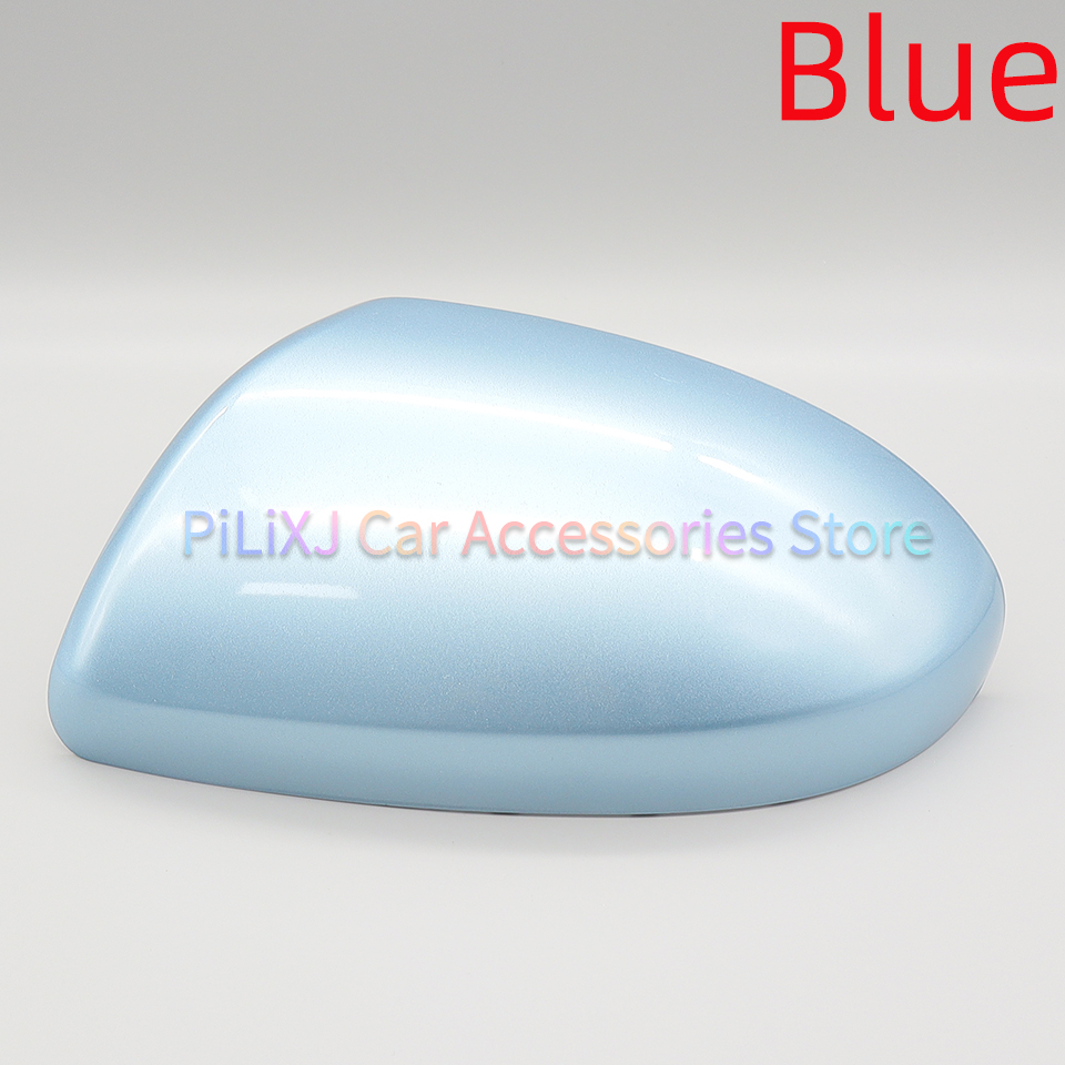 Auto Rearview Mirror Cover Cap For Mazda 2 Demio 2007 2008 2009 2010 2011 2012 2013 Wing Side Mirror Shell Housing Case Painted