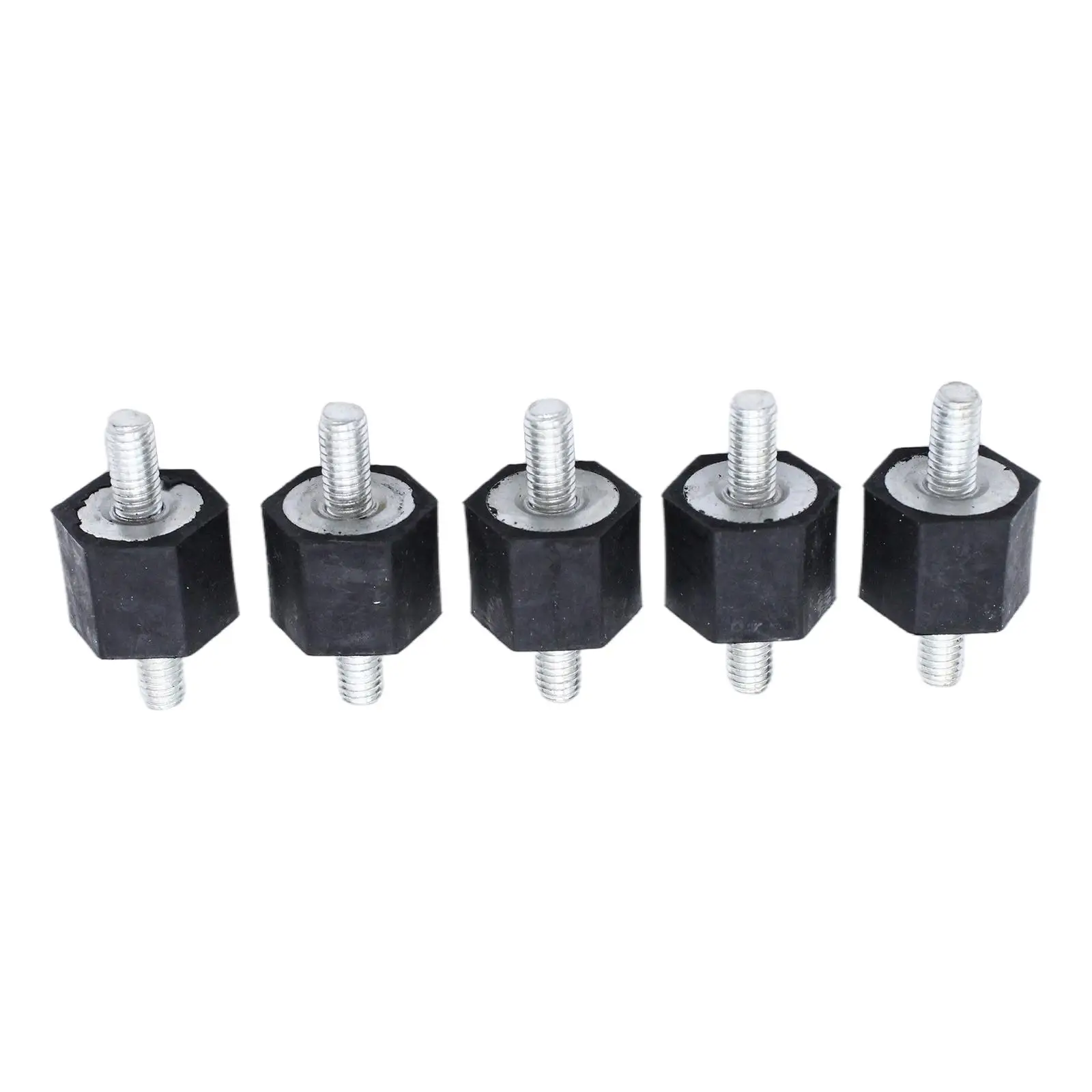 5 Pieces Fuel Pump Engine Cover Rubber Mounts Fit for Golf MK2 Oil Coolers