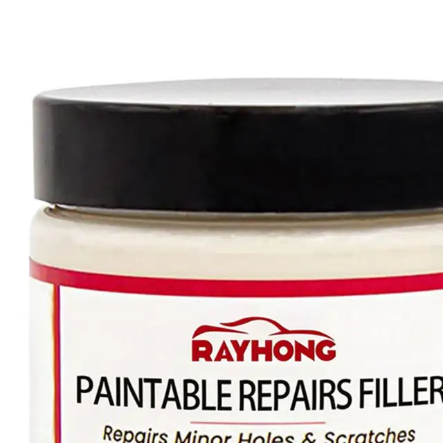 60ml Car Home Leather Filler Repair Cream Leather Filling Paste  Refurbishing Leather Restoration Crack Burns Tears, Holes Filler