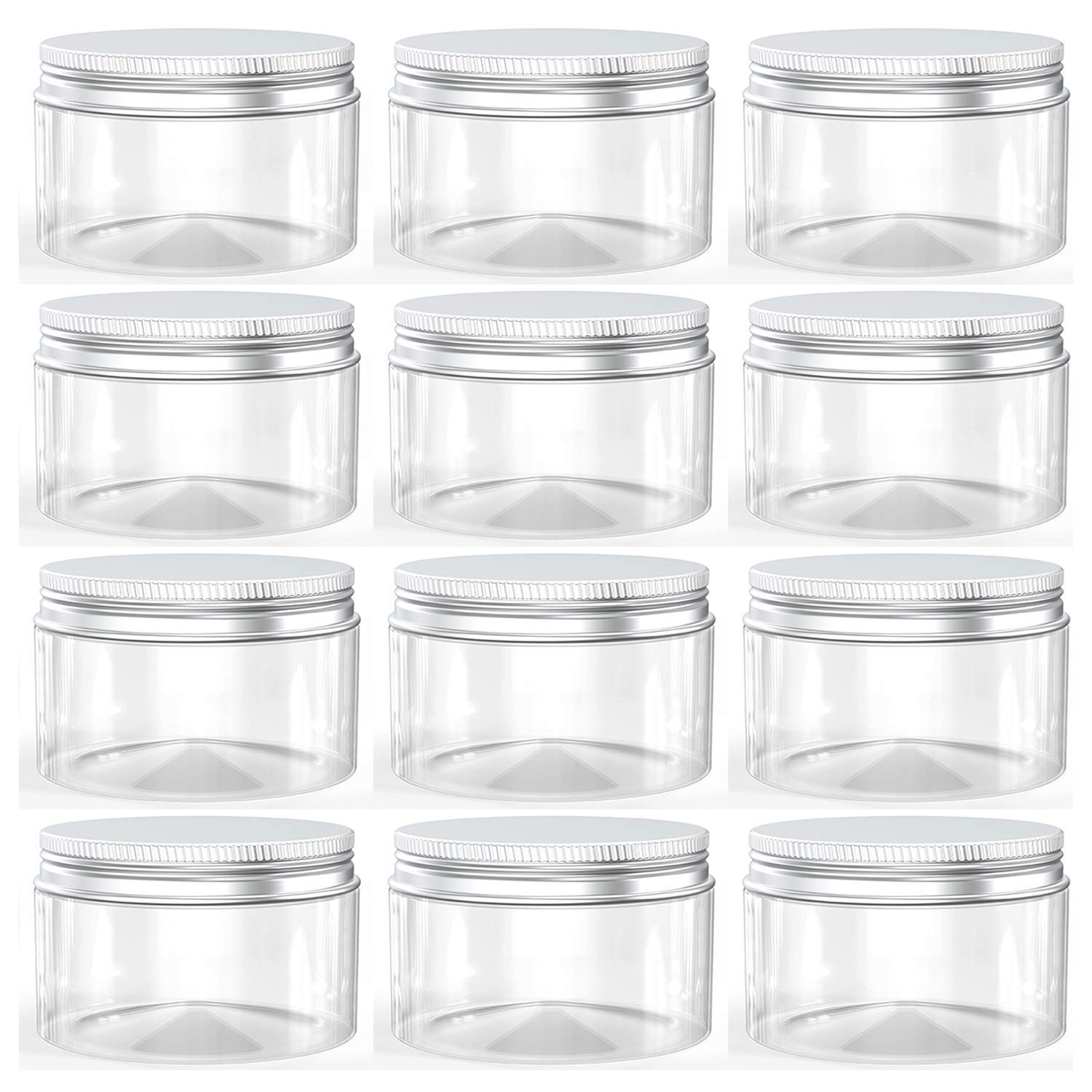 Best of 50pcs / set 20g 30g 50g 100g 120g 150g Plastic Jar With Lids Screw Tin Clear Container Empty Cosmetic Cream Powder Pot Makeup Box Reviews & Tips