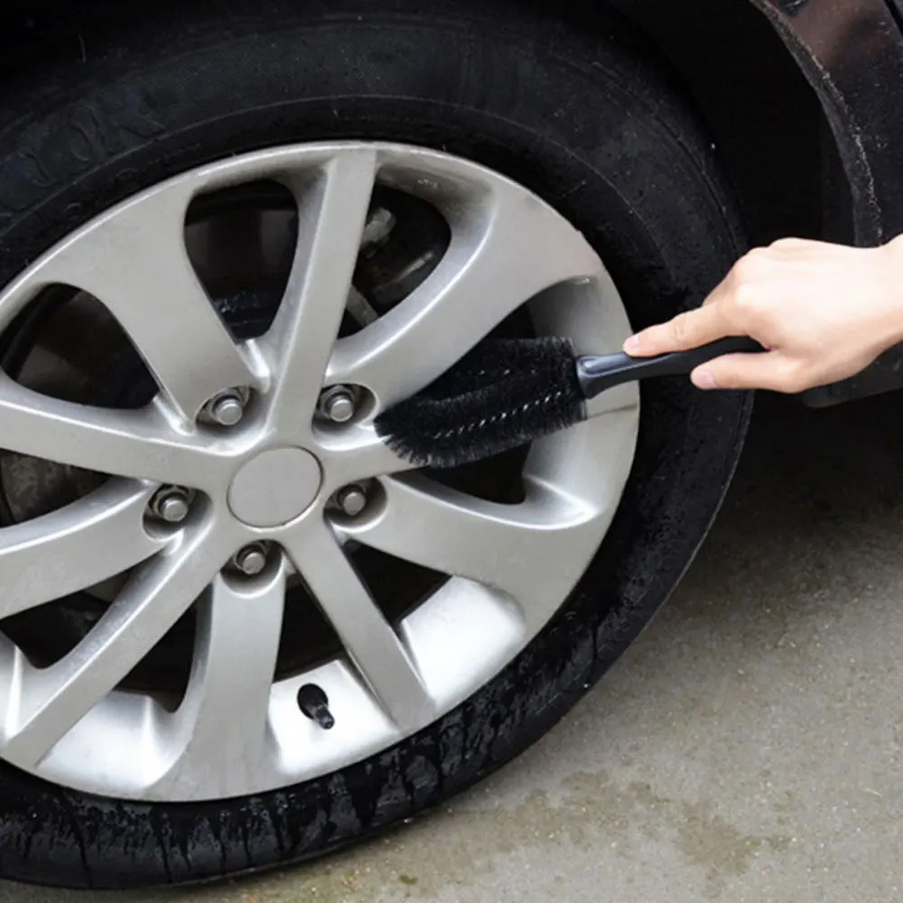 Car Wheel Tire Rim Brush Cleaning Tool Kitchen Home Bathroom Cleaner