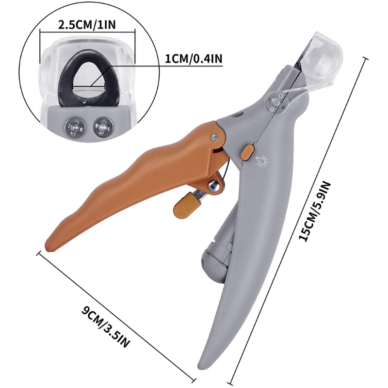 Title 6, Pet Trimmer Cutter Professional Quick-Clip Lang...