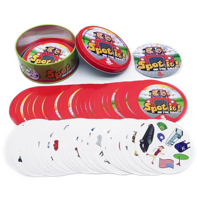 Juego de mesa de cartas Dobble para niños, caja de juegos de fiesta, doble  juego en inglés, 30/55 piezas - AliExpress