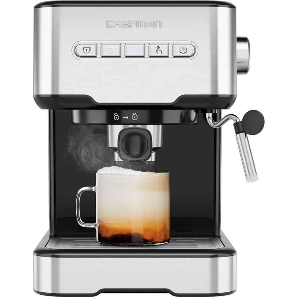 Title 1, 2023 New 6-in-1 Espresso Machine with Steamer,...