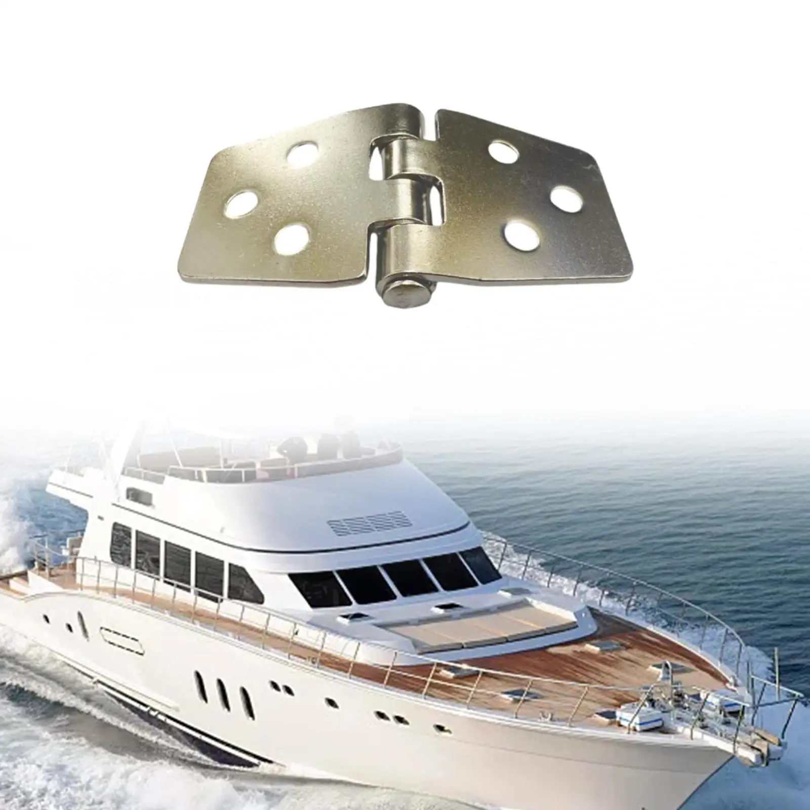 Boat Strap Hinge Smooth Sides Accessories High Performance Matte Quality Cabinet Door Hinges for Yacht Cabinet Door Boat RV