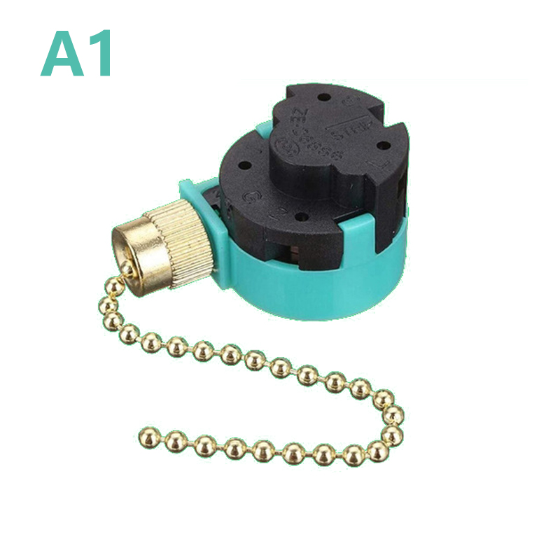 Description Picture 5 of itemCeiling Fan Switch 3 Speed 4 Wire ZE-268S6 Fan Pull Chain Speed Control Switch