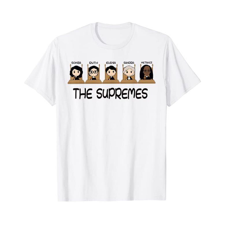 the supremes t shirt justices