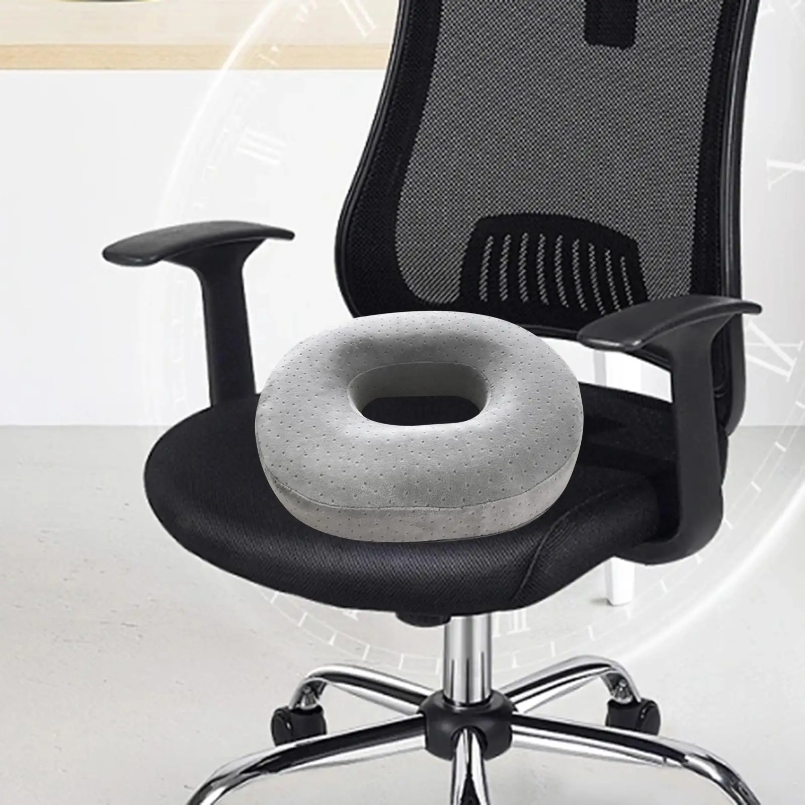Seat Cushion Lightweight Easy to Clean Donut Cushion Tailbone Cushion Chair Cushion for Home Long Time Sitting Car Chair Office
