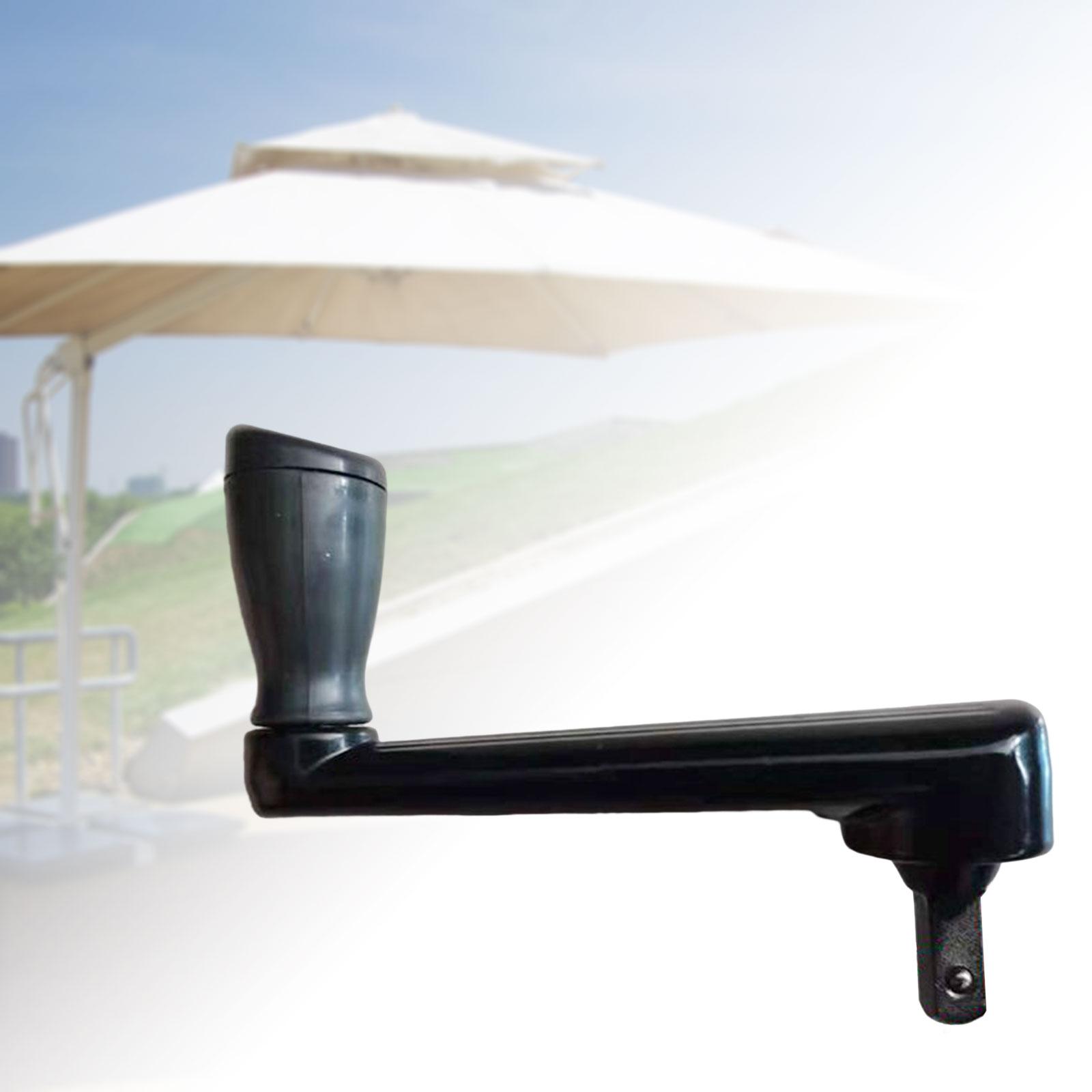 Outdoor Umbrella Rocker Handle 0.31'' Width Metal Parasol Patio Umbrella Accessories for Lawn Fence Tailgates Bleacher Courtyard