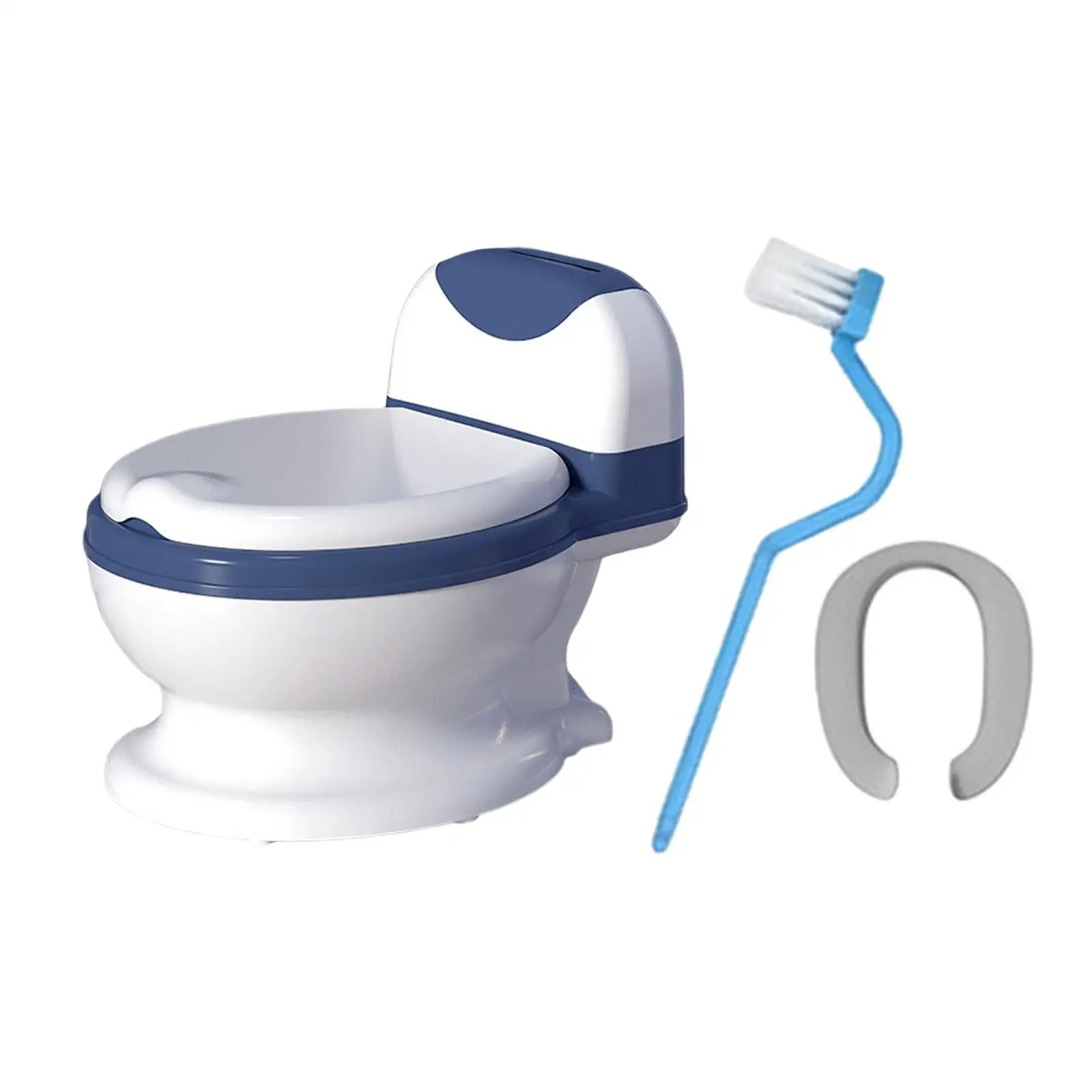 Potty Trainer, Toddlers Potty Chair, Realistic Travel Anti Slip Real Feel Potty Potty Train Toilet for Indoor Girls Kids Boys