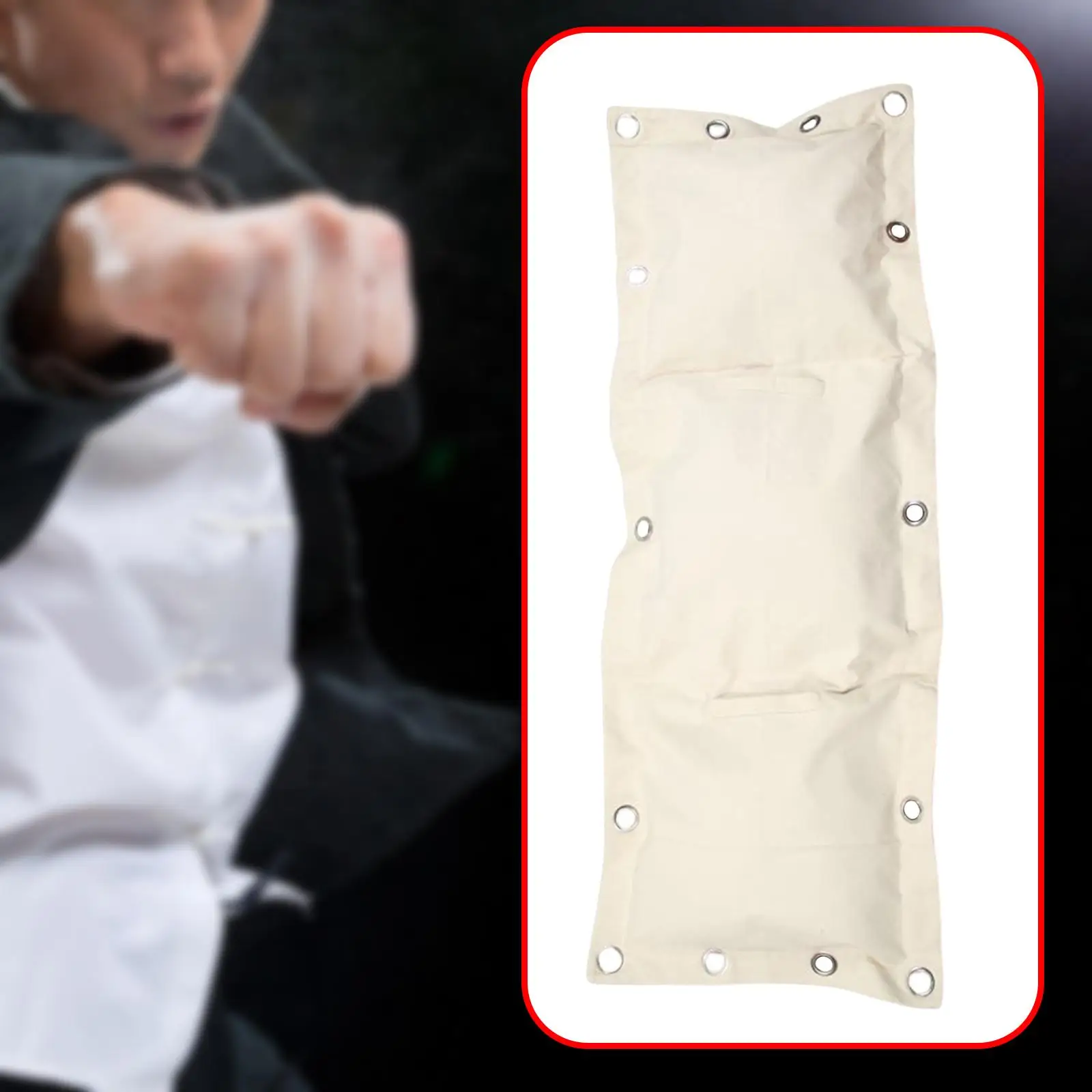 Wall Sandbag Empty Outdoor Indoor Canvas Boxing Equipment Wing Chun Wall Bags