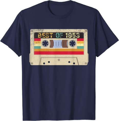 73. Geburtstagsdekorationen für Frauen, Best of 1953, 73. Geburtstag T-Shirt, Geschenke für 73-Jährige, Vintage 1953 Limited Edition Grafik-T-Shirt – Detail 9