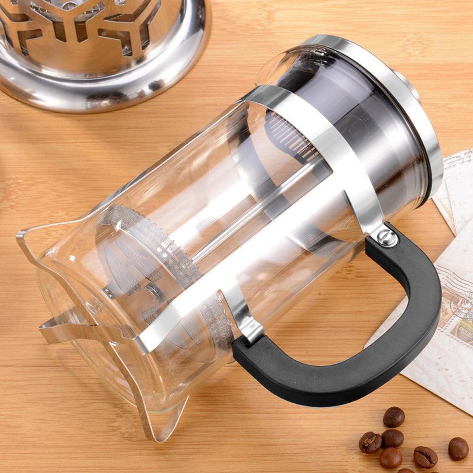 1pc French Press Coffee Maker Insulated Filter Pot BPA Free Coffee Drinkware