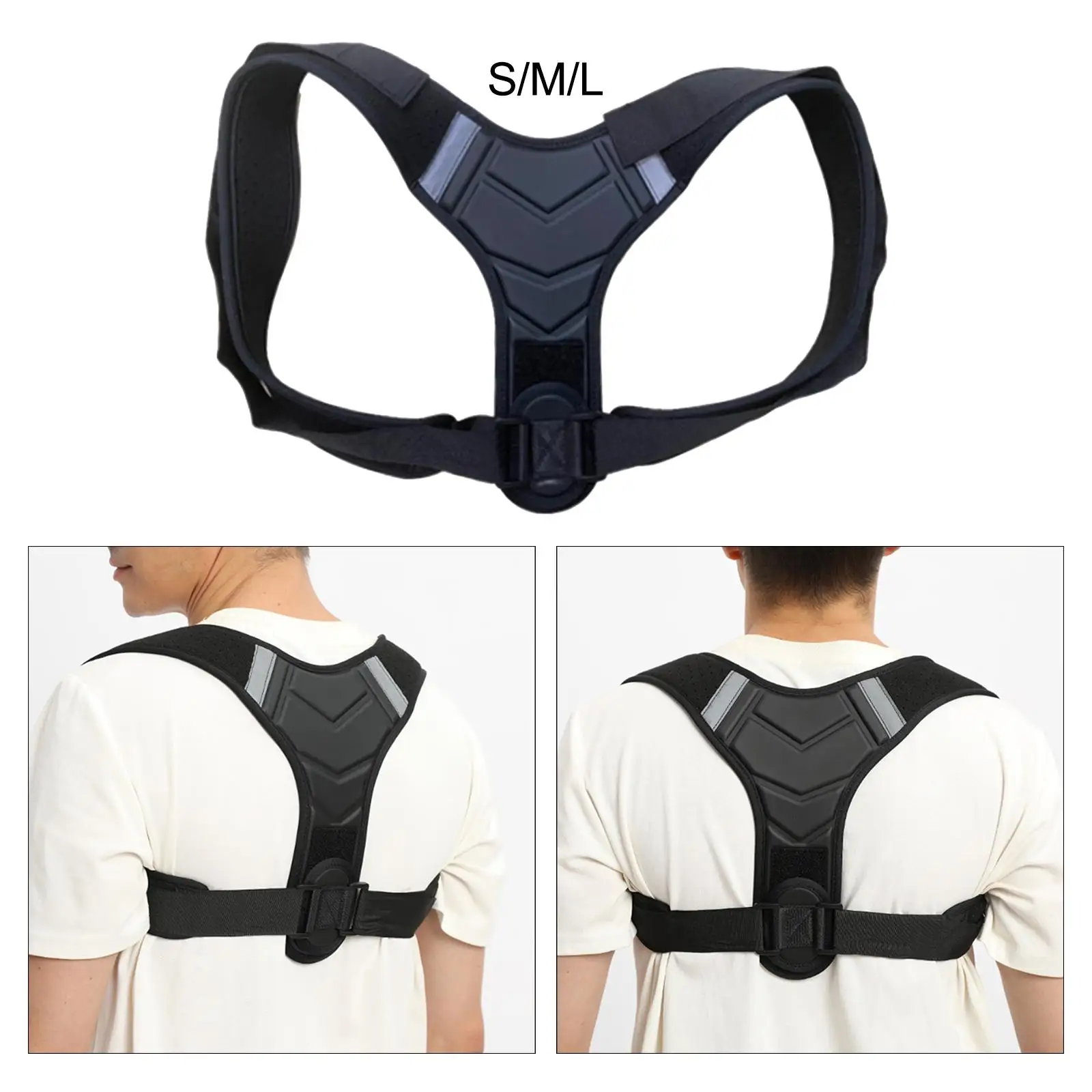 Posture Corrector Belt Comfortable Spine Corrector Upper Back Brace for Neck