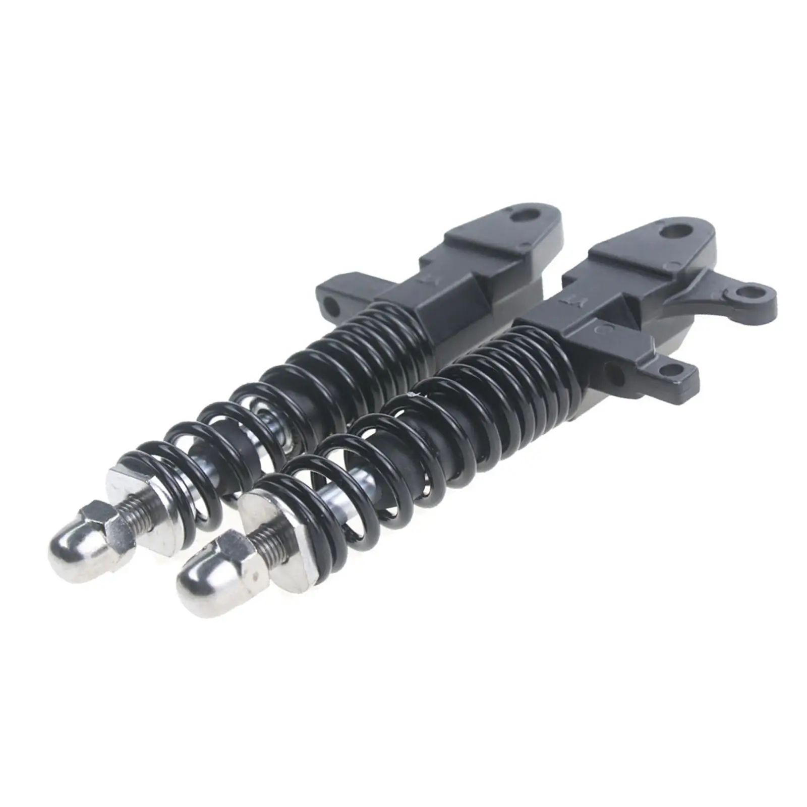 2Pcs Front Shocks Absorber Set Durable Front Cycling Accessories Adjustable 10in Aluminum Alloy Durable for Kugoo M12