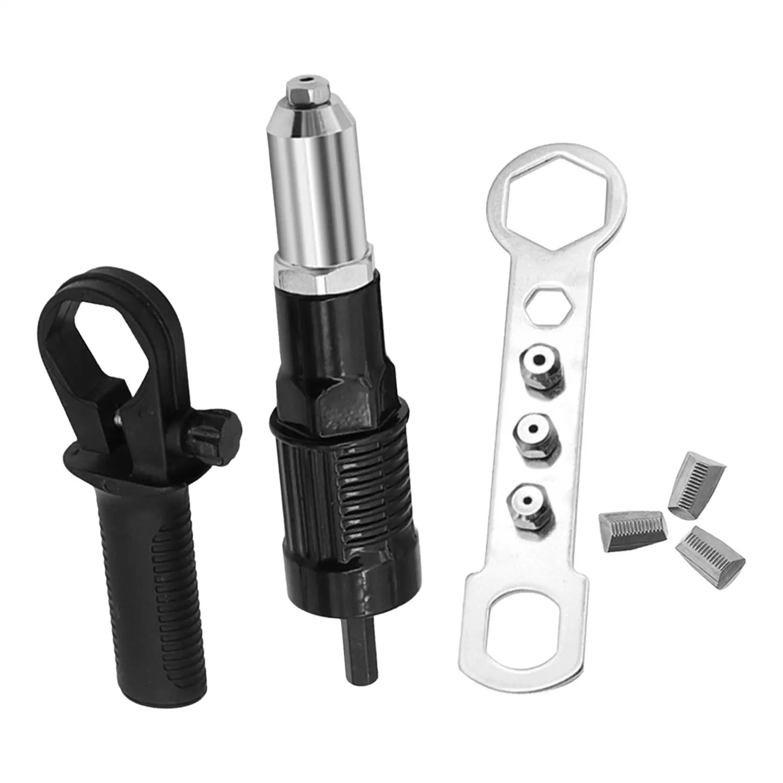 Riveting Adapter Attachments Pulling Rivet Machine Joint Cordless Drill Rivet Adapter Riveter Insert Nut Tools Rivet Connector