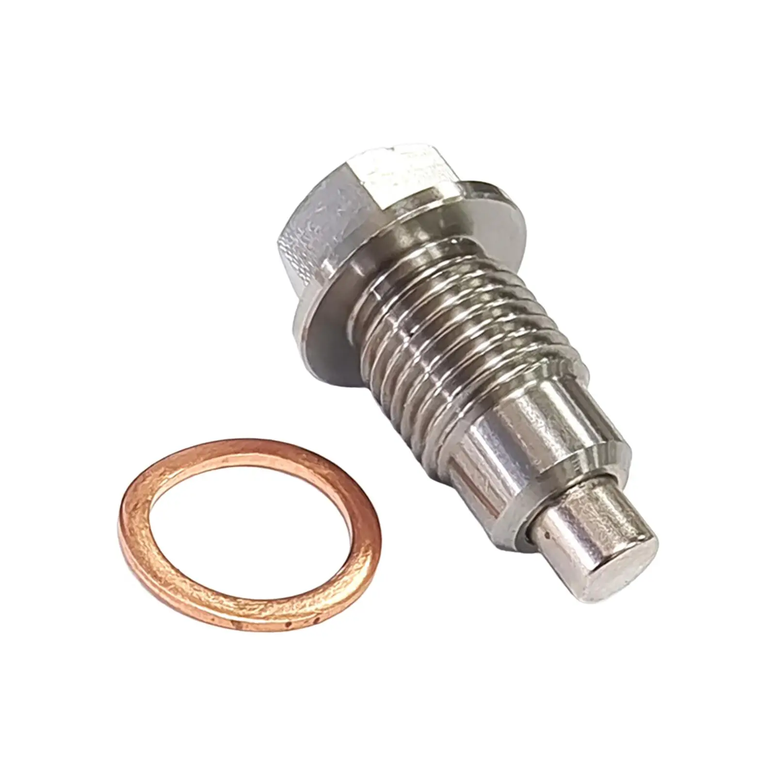 Oil Drain Plug Screw M12x1.25 Replacement Anti Vibration Engine Oil Pan