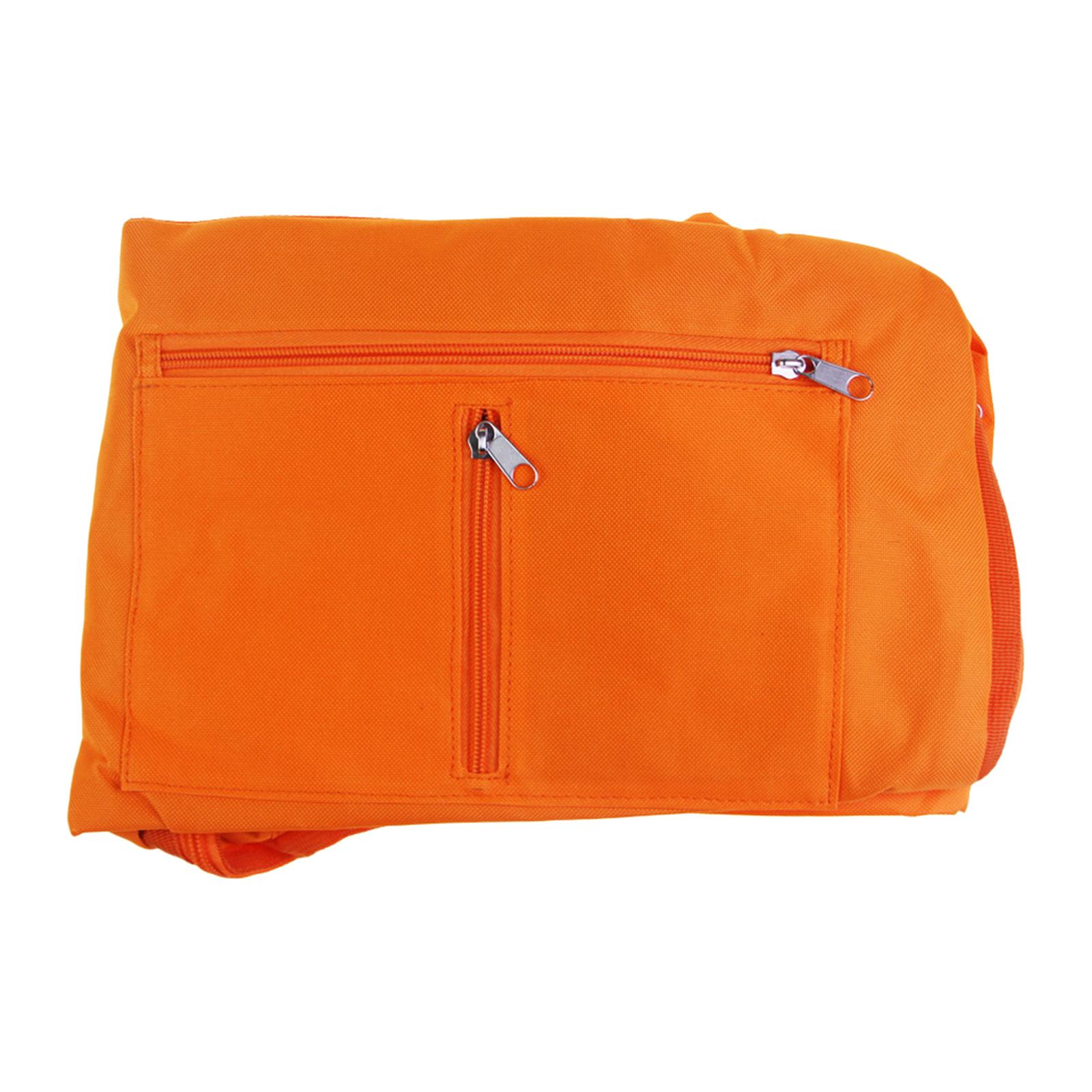 Portable Golf Club Bag Foldable Zippered Lightweight Travel Bag Sunday Bag w/ Carry Handle & Shoulder Strap Clubs Holder Case