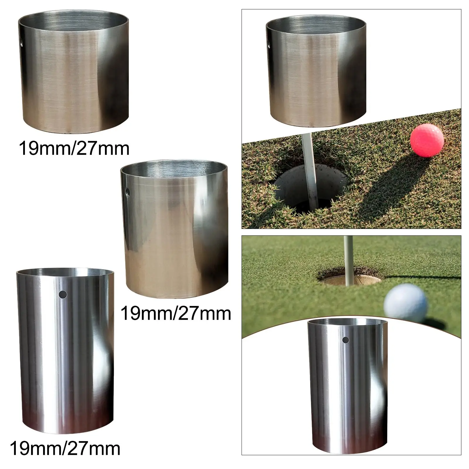 Golf Hole Cup Outdoor and Indoor Durable Training Accessory Golf Putting Cup