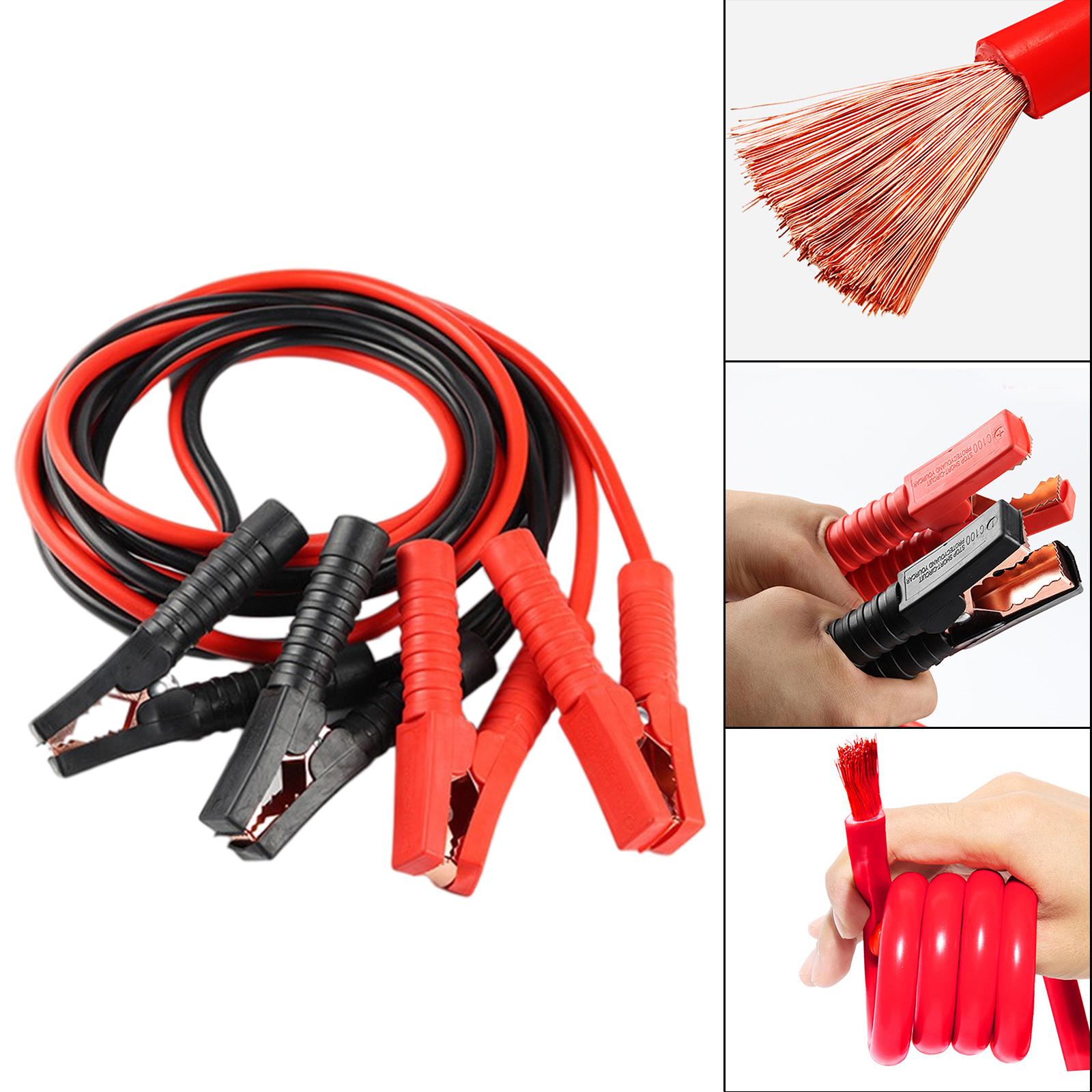 Car Jumper Booster Cable Battery Starter 4M for Car Trucks Bus Van RV Camper