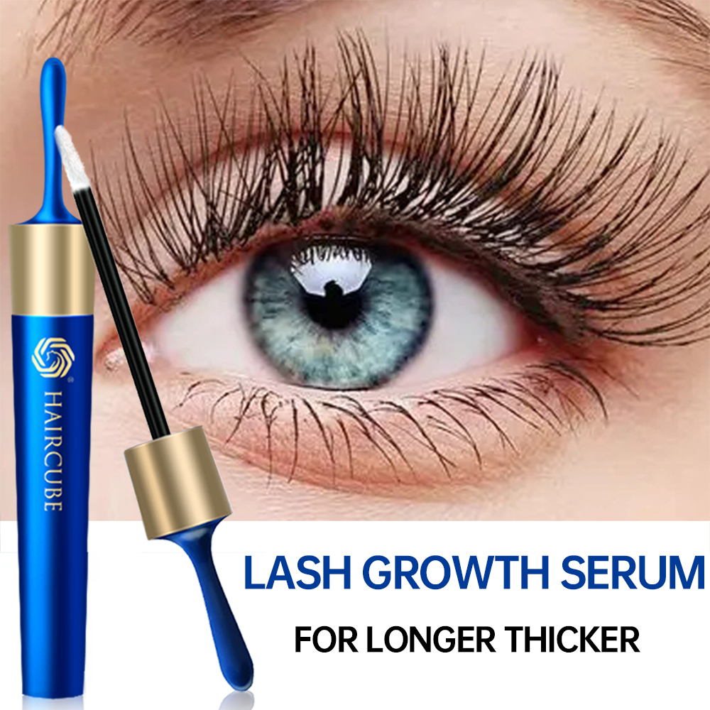 Best of HAIRCUBE Eyelash Growth Serum Natural Ingredients No Irritation Eyebrow Nourishing Enhancer For Longer Thicker Lashes Makeup Reviews & Tips