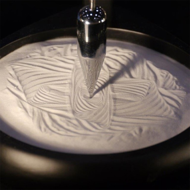 Creative Sand Pendulum Sand Painting Pendulum Gravity Sand Desktop Home  Decor D0AD