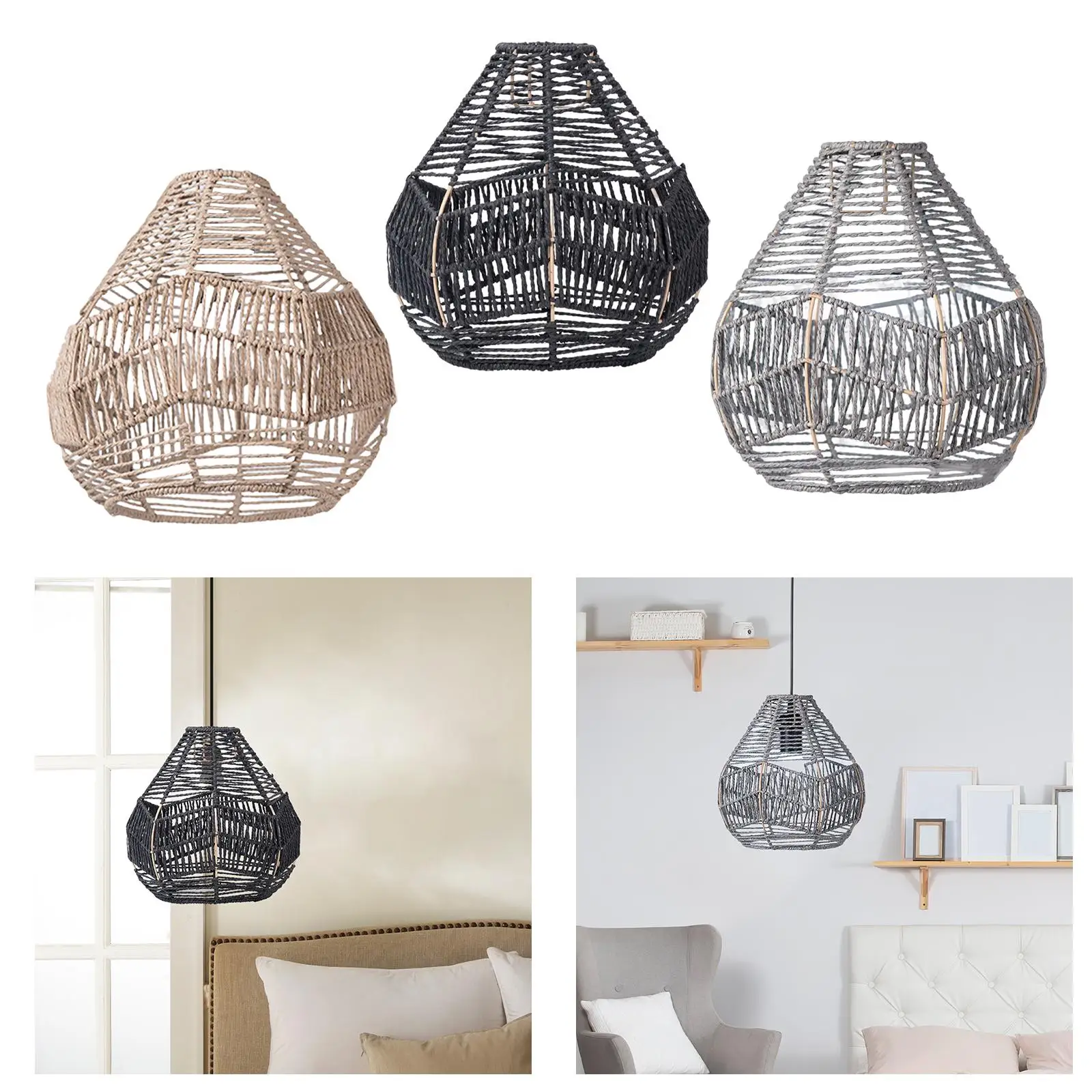 Lamp Shade Chandelier Covers Bulb Guard for Home Office Hotel