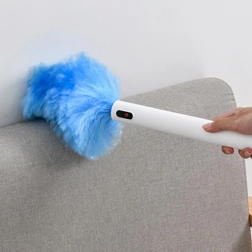 Electric Turn Duster, Practical, Extendable ,Cleaning Reusable ,Scalable Brush for fan Kitchen Bathroom Cars