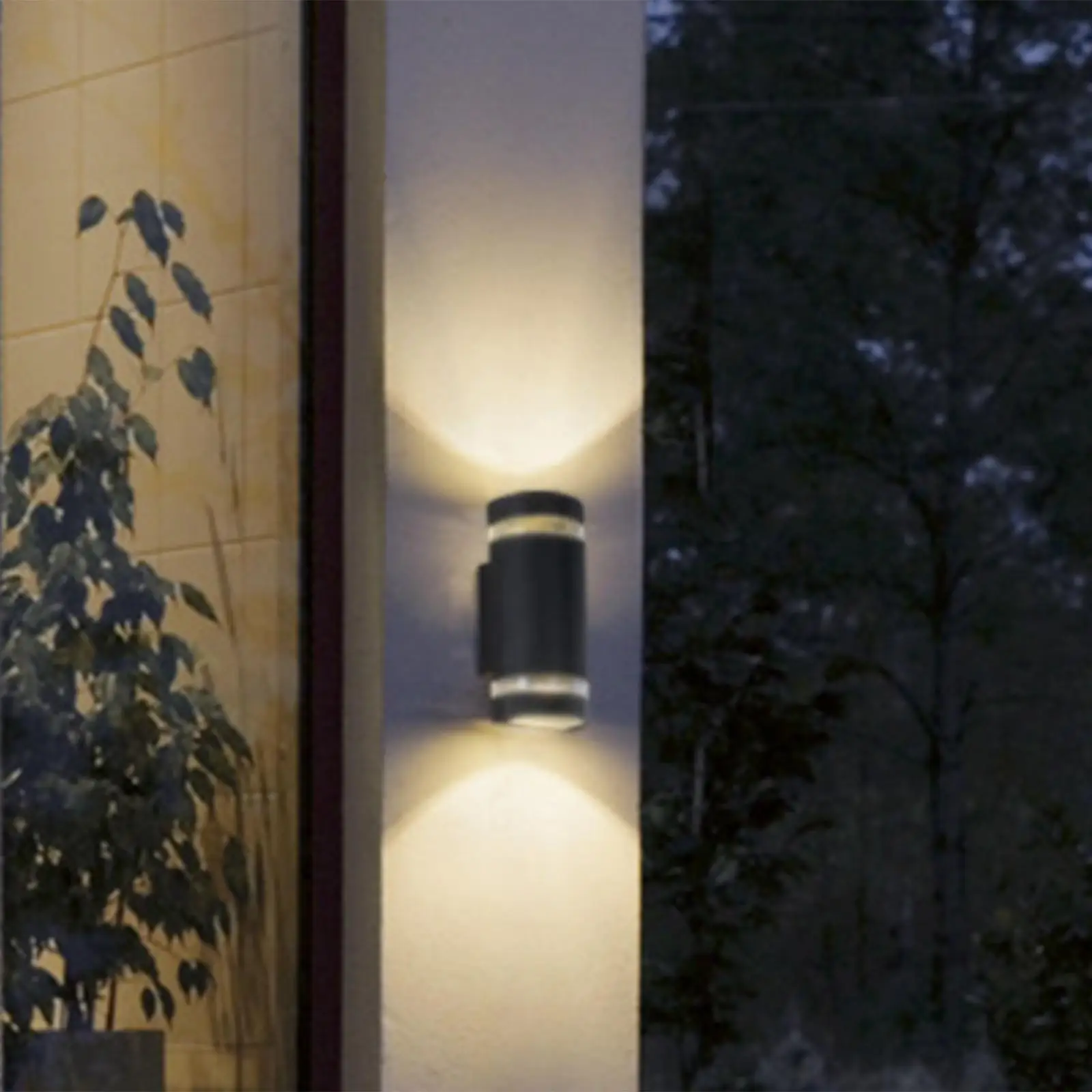 LED Outdoor Up and Down Wall Light Aluminum Decorative Porch Lamp Bathroom Bar Decor Lighting Fixture Sconce Luminaire